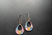 silver earrings