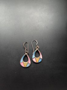 silver earrings