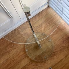 glass side table  Brand new