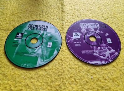 Abe s Exoddus PlayStation1 ps1 PlayStation2 ps2 games Original