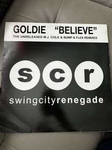 Goldie Believe MJ Cole remixes 12" vinyl