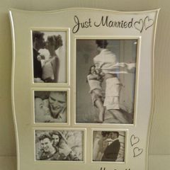 Picture Frame "Just Married"