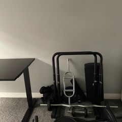 weights, home gym equipment
