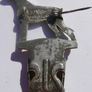 Vintage GREAT DANE Dog Show CLIP Number Holder Or Brooch- Pet Memorial Sweater Pin Image 5