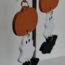 Spooky Trio Halloween Clay Earrings Image 4