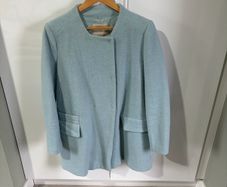 Blue wool Zara coat