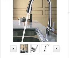 kitchen tap (Pull-Out Spray Mono Mixer) EUR112 on Screwfix