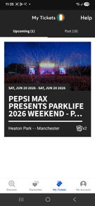 Parklife 2026 weekend tickets