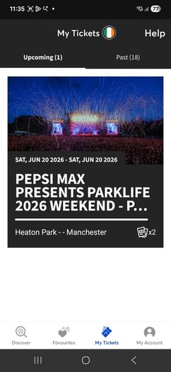 Parklife 2026 weekend tickets