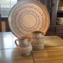 Nicholas Mosse Lavender  FURTHER REDUCED.  Washington Creek USA , a set if two jugs , a 4 inch creamer and a four and a  half inch cylinder jug Image 3