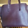 Furla Aubergine Saffiano Leather Bag Image 8