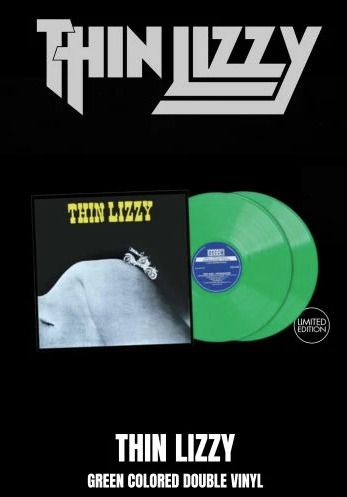 Thin Lizzy Debut 55th Anniversary x2 lp Green Vinyl