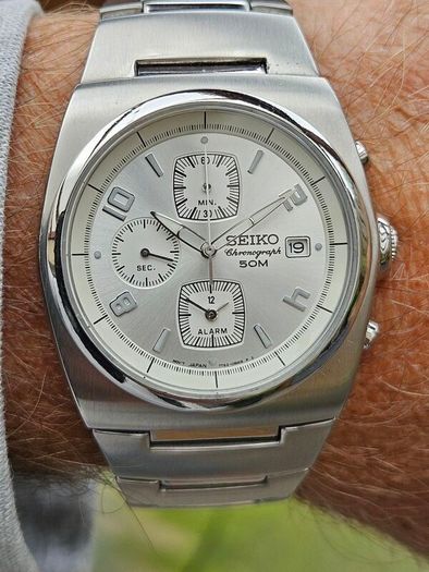 Watch Seiko Alarm Chronograph. Quartz