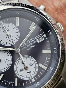 Watch Seiko Panda Chronograph.