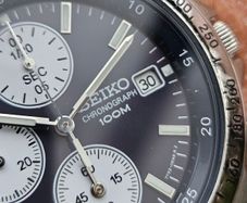 Watch Seiko Panda Chronograph.