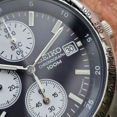 Watch Seiko Panda Chronograph.
