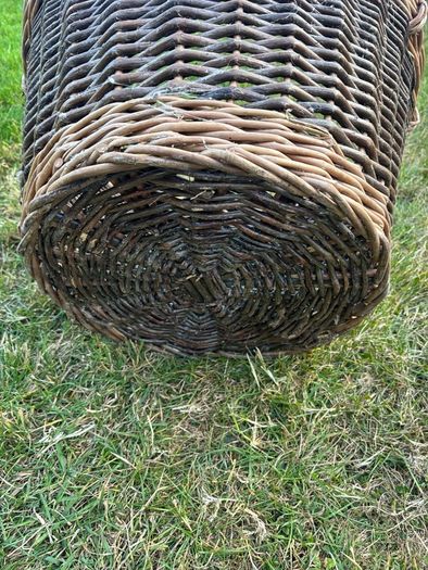 Log Wicker Basket