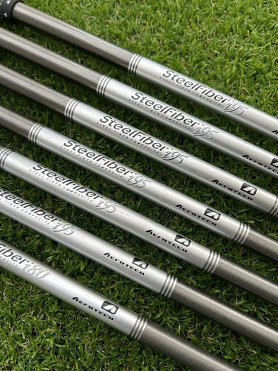 PXG 0211 Irons with steelfibre shafts