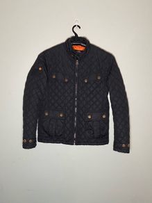 Superdry Mens Motorcycle Style Quilted Jacket