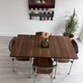 Mid Century Extendable Dining Table and Chairs Image 7