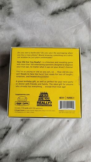 How old are you really?
