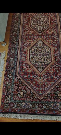 Stunning Persian Bidjar Rug and Runner Hand Knotted Rug Carpet