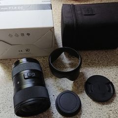 Sigma 18-35mm f1.8  Canon