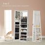 Frameless Rotatable Jewellery Cabinet Mirror Image 3