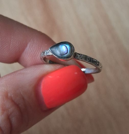 Silver ring size M