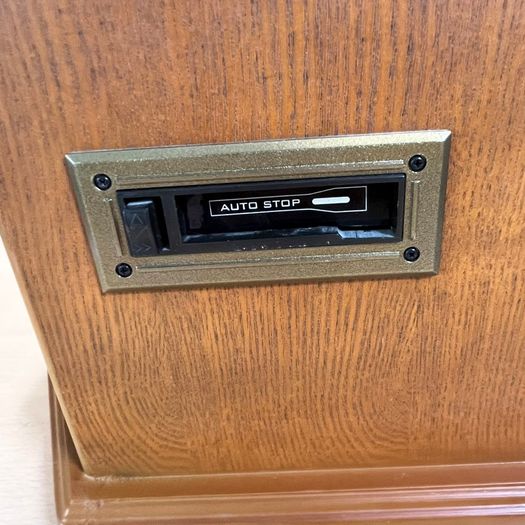 Neostar Deluxe Nostalgic Music Centre Wooden Box Vinyl Cd Cassette Radio