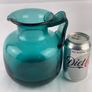 Mid century glass jug/vase Image 7