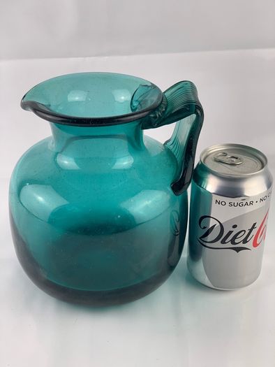 Mid century glass jug/vase
