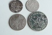 English silver coins