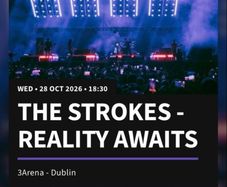 The Strokes 2x tickets