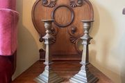 Antique Brass Candlesticks