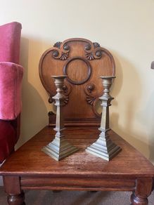 Antique Brass Candlesticks