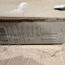 Brushed brass bifold shower door (1m) Image 2