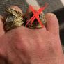 Gold Saddle Ring 9crt Image 4