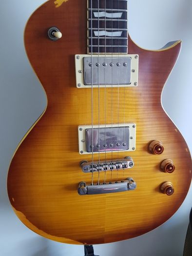 ESP LTD EC-256 - Aged Honey burst