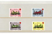 1973 Isle of Man Centenary of Isle of Man Steam Railways Commemorative Stamp Presentation Pack