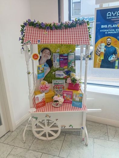 Candy carts for hire.