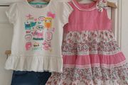 Baby Girls Dress Bundle 12-18 MTHS