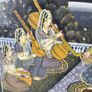 Indian painting on silk large Image 4