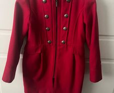 Next Girls red coat REDUCED