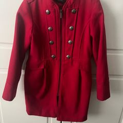 Next Girls red coat REDUCED