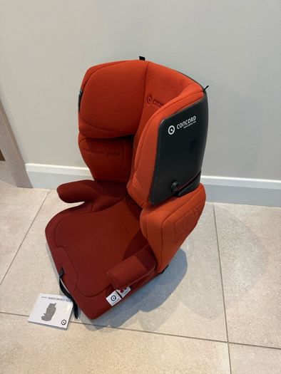 Concord Variable Height Booster Seat - Autumn Red