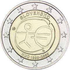 Slovakia 2 Euro Commemorative Coin 2009 - EMU . UNCIRCULATED.