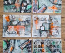 ArtH2O 2025 - The Binary Series - Good Byte Coding Abstract Set of 6