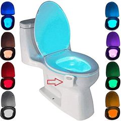 Night Light Motion Activated by ZSZT, Two Modes with 8 Color Changing, Sensor LED Washroom Night Light Fits Any Toilet (FREE SHIPPING)