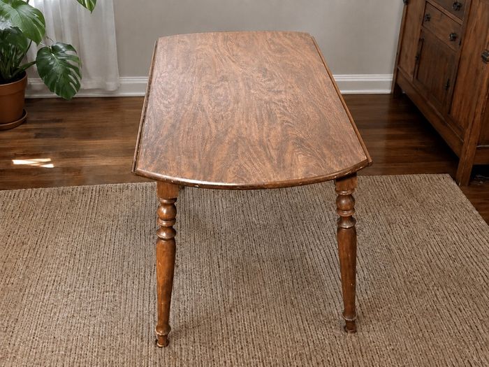 Vintage Ethan Allen Heirloom Solid Maple Drop Leaf Dining Table